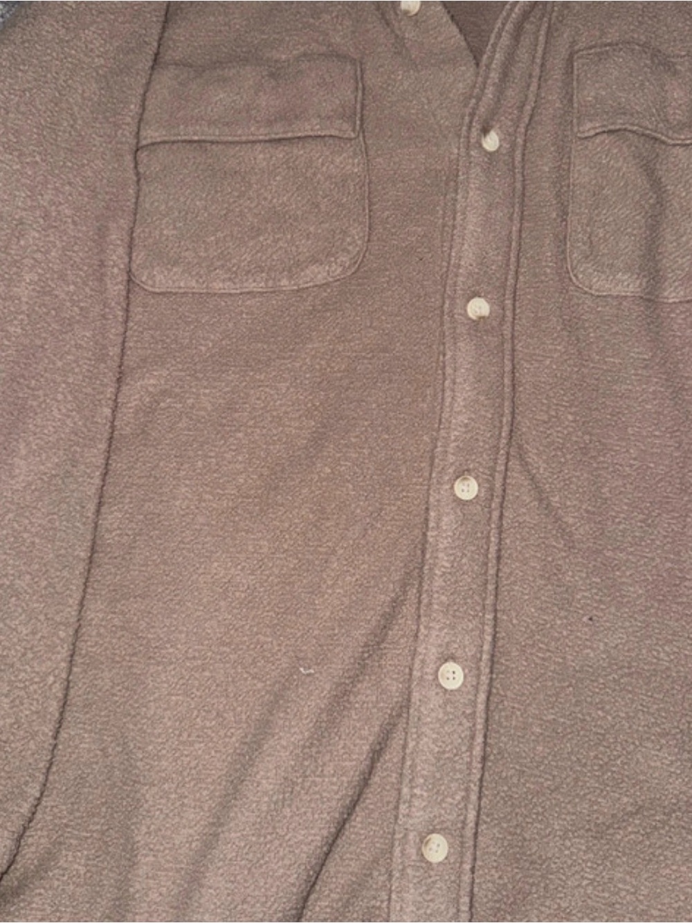 PINK Victoria's Secret Teddy Jacket in Mauve Brown - Picture 4 of 4